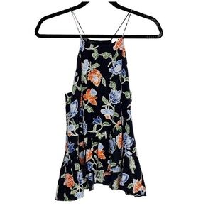 Joie floral silk top